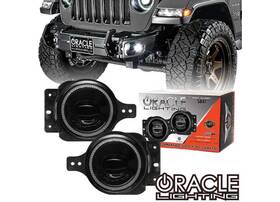 5847-334 Oracle Lighting High Performance 20w Colorshift Fog Leds For 18-c Jeep