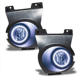 8107-001 Oracle Lighting Pre-assembled Led Halo Fog Lights For 11-14 F-150 - White