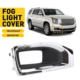 Xpd-wdh-38117 Oxilam-advanced For 2015-2020 Gmc Yukon Denali Sle Slt Fog Lamp Light Cap Cover Rh Side Pasanger