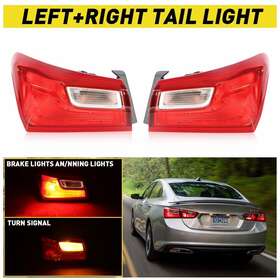 Gm2804122 Oxilam For 16-20 Chevy Malibu Non-led Tail Light Lamp Outer Replacement Left Right Eor