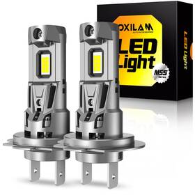 M5h7shiuso Oxilam H7 Led Fog Lights 6500k 38000lm Super Bright Ip68 Pack Of 2