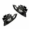 Fu196054 Pair Fog Lights For 99-00 Honda Civic Ek With Bulb Wiring Harness Clear Lens