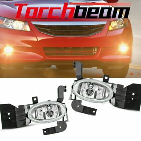 Ta394189 Pair Fog Lights Oe Replacement Driving Lamp For Honda Accord 2011 2012 Sedan
