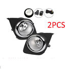 Ta394172 Pair L R For 2009-2012 Toyota Rav4 Clear Bumper Fog Lights Driving Lamps Switch