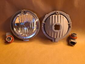 14496104 Perfect Fit Ford Oem Auth Front Fog Light Set For 01-03 Windstar 02-05 Thunderbird 04-07 2pc