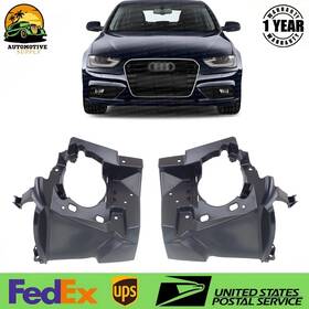 14897022 Perfect Fit Fog Light Bracket Set For 2014-2016 Bmw 428i Front Left And Right Textured Black