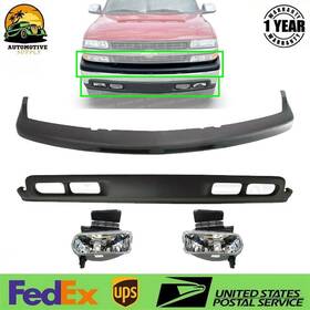 9593124 Perfect Fit Front Bumper Covers Kit Fog Lights For 1999-2002 Silverado 1500 / 00-06 Tahoe 9593124 Perfect Fit Front Bumper Covers Kit Fog Lights For 1999-2002 Silverado 1500 / 00-06 Tahoe