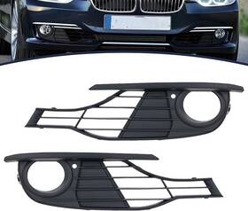 Wudk-baom-g6192-seta Perfect Fit Fog Light Trims Left And Right Side Textured For 2012-2015 Bmw 3 Series