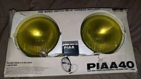 Piaa40 Piaa 4061 55w High Power Professional Halogen Lamp System H3 Yellow Round