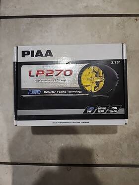 Piaa Dk276 Lp270 Led Fog Lamp Yellow Light Universal Kit