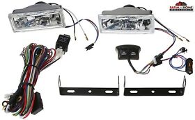 Pl-1058m Pilot Driving Lights Halogen Rectangle Head Light Kit New