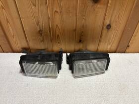 Porsche 944631202 83-91 944 Front Fog Light Lamp Assembly Set Of 2 L&r Genuine Oem