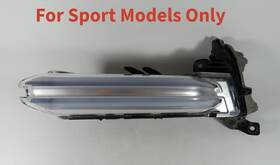 971953041c Porsche 17-23 Panamera Sport Led Drl Fog Light Left Hand Front Lamp Genuine Oem