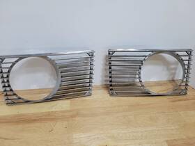 Left-91455923710 Porsche Driving Light Grille Set Fits 914 / 916 Used