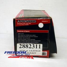 2882311 Pro Armor 11ftft Led Flood Light Bar 1800 Lumens Waterproof Aluminum