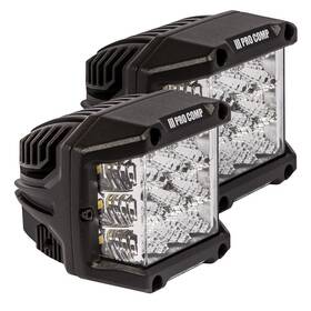 76411p Pro Comp Suspension Wide Angle Cube Led Light