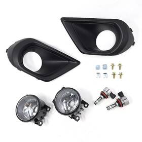 Msleb-pksafl-ldn0068-lb01 Ps-auto Fit 2014 2015 2016 Subaru Forester 2.5 Sj With Bezel Bulb Led Fog Driving Lights