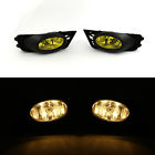 Pzfl-hd008y Viogi For Honda Civic Sedan Yellow Lens Fog Light Bulbs