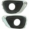 Pznset-rj10820001 Prozone Front Right Left Side New Fog Light Trims Lamps