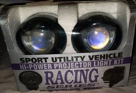 Rally 049538032688 1998 Manufacturing Hi-power Projector Suv Fog Light Kit #3268 Halogen Nos