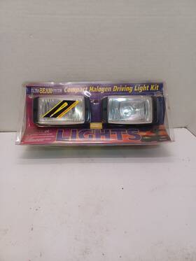 3245 Rally Manufacturing Inc Ultra Beam Systems Vintage 1999 System 12v Dual Fog Halogen Light Kit Switch Black