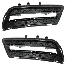 Repm108035-repm108036a7 Rareelectrical New Pair Of Fog Light Trim Fits Mercedes Benz E400 Hybrid By Mb1038162 Mb1039162
