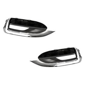 Vs-id0042aa0374r00 Replacement For Buick Enclave 18-21 Fog Light Bezel Front Driver And Passenger Side