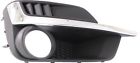 Reps108201 Unbranded Right Side Plastic Primed Fog Light Molding For Subaru