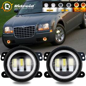 Ridroid 4 70w Pair Inch Bumper Led Fog Lights Fit For 2005 2006 2007 2008 2009 2010 Chrysler 300