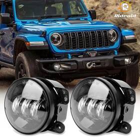 Acwd000006 Ridroid Pair 4 Inch Bumper Led Fog Light Driving For Jeep Grand Cherokee 2011 2012 2013