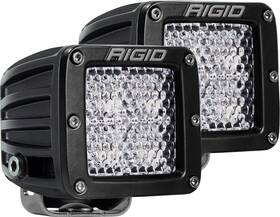 202513 Rigid Industries D-series Pro Led Light Dually Diffused Flood Beam Lens - 2 Pack