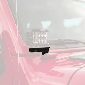 41659 Rigid Industries For Jeep Wrangler 18-21 Mounts A-pillar Two D-series D-ss