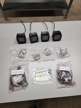 504815 Rigid Industries D-series Pro Sae Fog White 2 Pairs