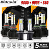 Ritx60506880 Ridroid For Chevy Tahoe Combo Led Headlight Fog Light