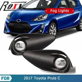 Lx2592113 Roxx R Lx2593113 L Led Fog Lights For 2017 Toyota Pruis C Clear Lens Lamps Switch Wiring Harness 2x