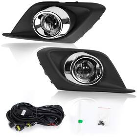 Fl7071 Rp Remarkable Power G1 Fit For 2014-2016 Mazda 3 Fog Lights Rp1 Black