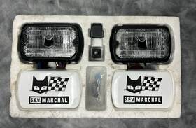12309963 S.e.v. Marchal 750 Fog Lamp Light Assembly- New Old Stock Nos With Covers Etc