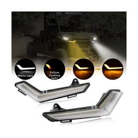 Zp-yj-030602-011 Sautvs Upgraded Led Turn Signal Daytime Running Lights For Defender Commander Sautv