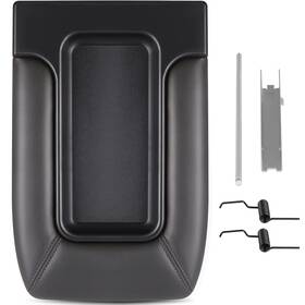103358-5206-1142510432 Scitoo Center Console Lid Replacement Kit Dark Grey 1999-2007 Chevy Silverado Gmc Yukon