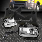 116-03156r Sdd-flt018ch Speed Daddy For Ford Escape Clear Lens Pair Oe Bumper