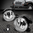 4805856aa Sdd-flt10008ch Speed Daddy For Jeep Wrangler Jk Chrome Lens Oe Bumper