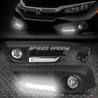 Sdd-flztl248ch Speed Daddy For Honda Civic Fc Led Drl Chrome Fitment