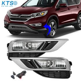 Kts211750ne Seblaff For Honda Cr-v 2015 2016 Fog Lights Lamps Wiring Kit&switch With Bulbs Right Left
