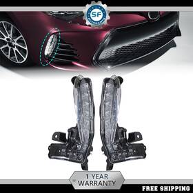 Tl346494dt Seblaff For 2017-2019 Toyota Corolla Se Xse Led Fog Lights Lamp Passenger Driver Side