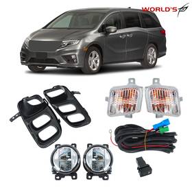 We3140700ee Seblaff Fog Light Lamp Turn Signal Passenger Driver For Honda Odyssey 2021-23 Led
