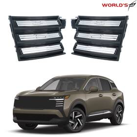 Seblaff We3763650ee For Nissan Kicks 2025 Grille Cover Left And Right L R Front Pair Trim Panel Outer