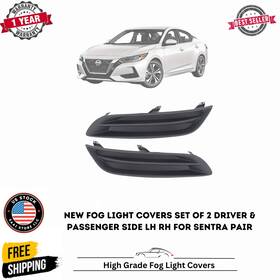 14505787 Sentra New Fog Light Covers Set Of 2 Driver And Passenger Side Lh Rh For Pair