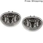 Ch2590108 Set-19-5353-01 Unbranded Set Of Lh Rh Side Fog Lamp Assembly Without