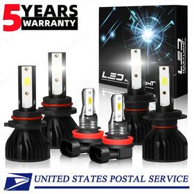 Shenkenuo 9005/hb3 H7 H8/h9/h11 2025new For Mazda Cx-7 2007-2012 9005 Led Headlight H11 Fog Light Bulbs Kit
