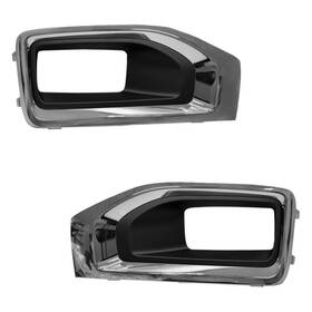 Vs-1503-gmyuko15-95l Sherman For Gmc Yukon Xl 15-20 Fog Light Bezel Set Front Driver And Passenger Side